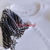 Camiseta T-shirt Julieta Upichukak Manga Negra de Lunares - Imagen 2