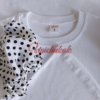Camiseta T-shirt Julieta Upichukak Manga Blanca de Lunares - Imagen 2